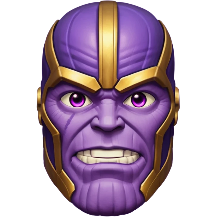 Thanos glow emoji