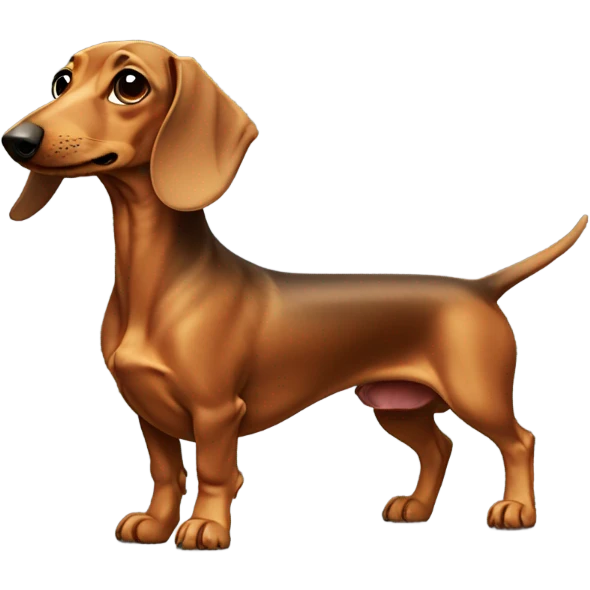 dachshund emoji