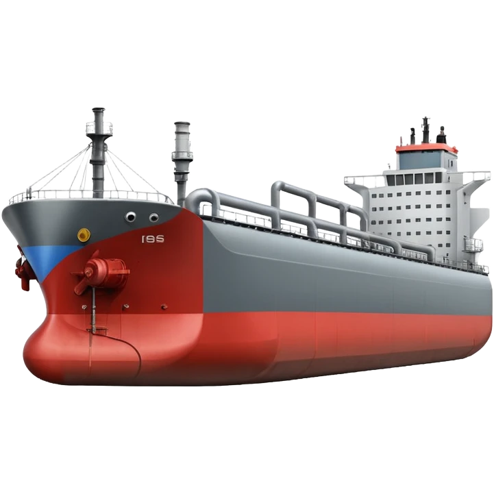 oil tanker side view emoji