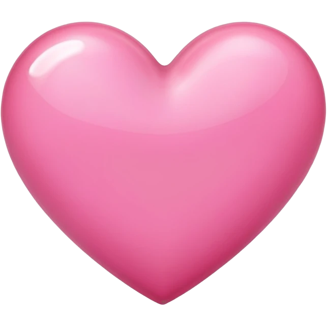 Pink heart emoji