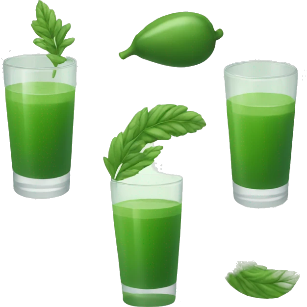 Green juice emoji