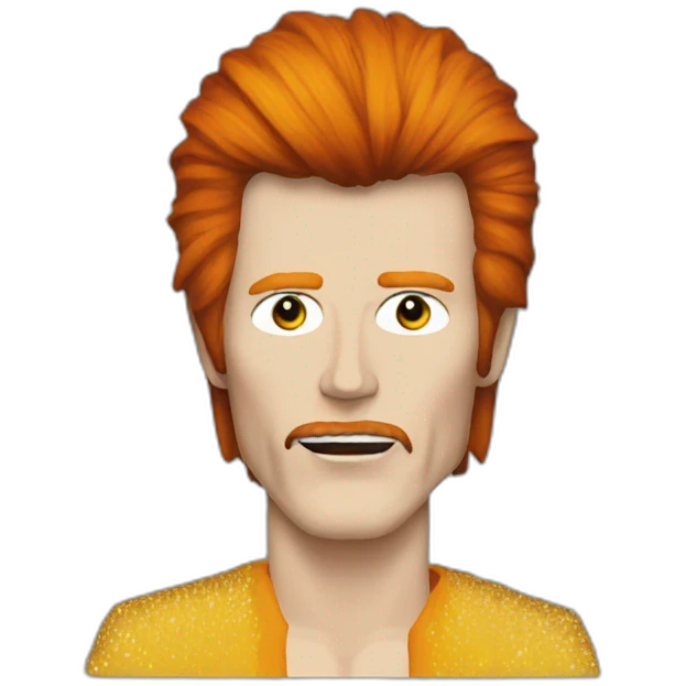 Ziggy Stardust emoji