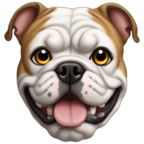 Bulldog emoji
