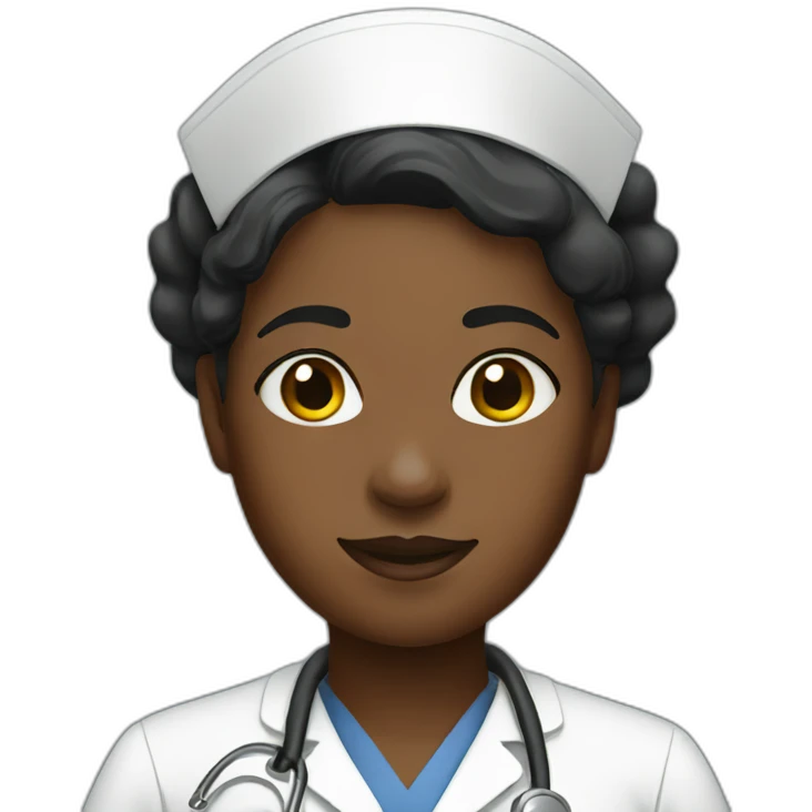 Black Nurse emoji