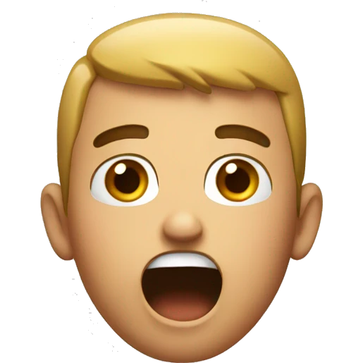Surprised  emoji