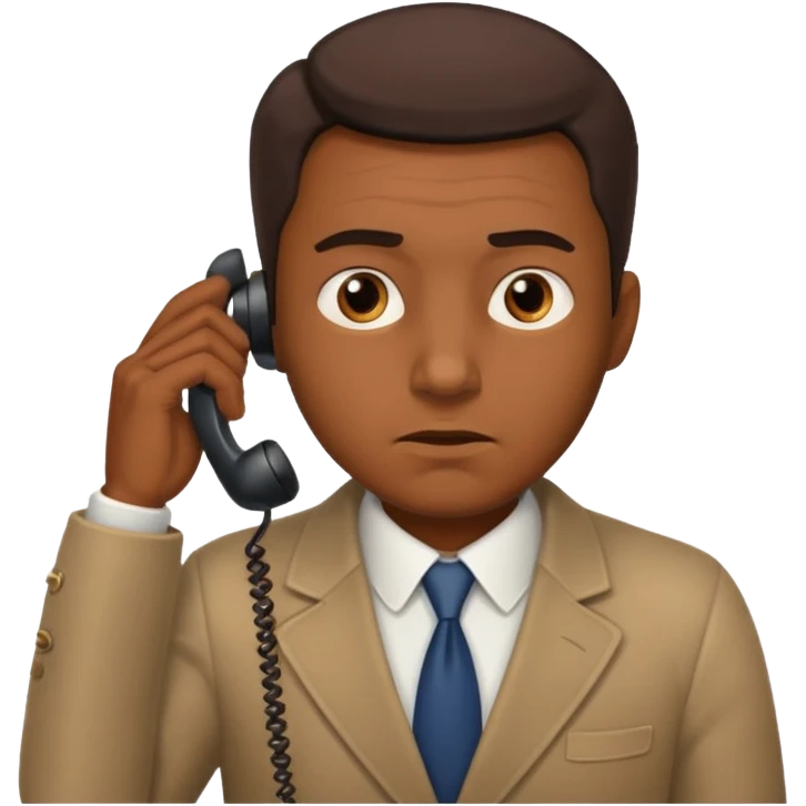 HOMBRE LLAMANDO emoji