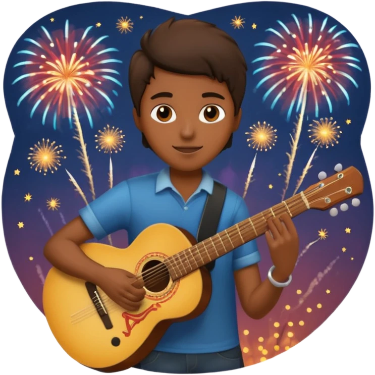 rocker fireworks emoji