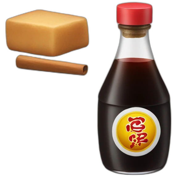 sweet soy sauce emoji