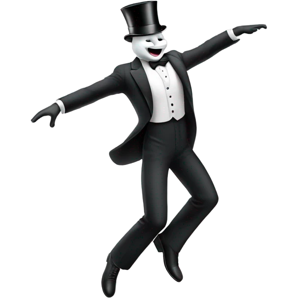 monopoly man dancing emoji