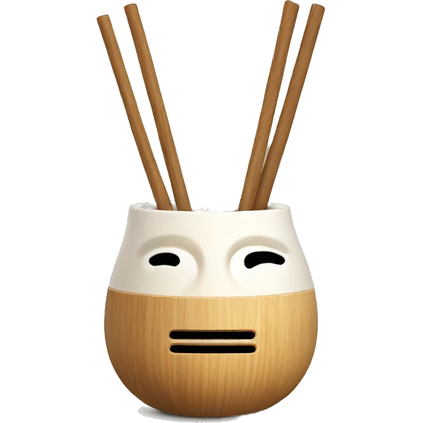 Aroma Diffusor with wood sticks  emoji