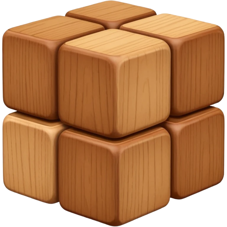 building material: wooden blocks stacked on top of each other emoji