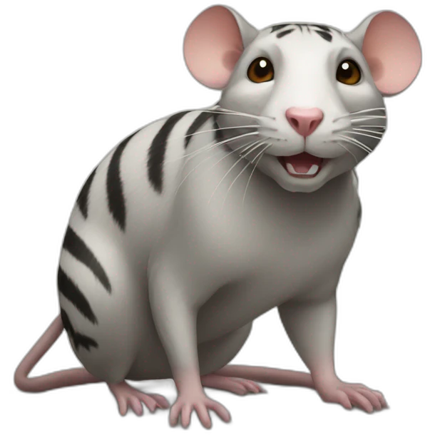 rat with Tiger emoji