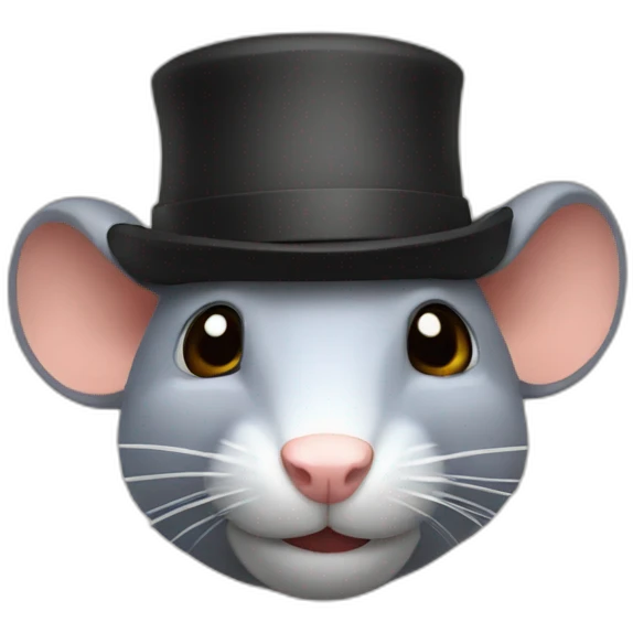 rat in the hat emoji