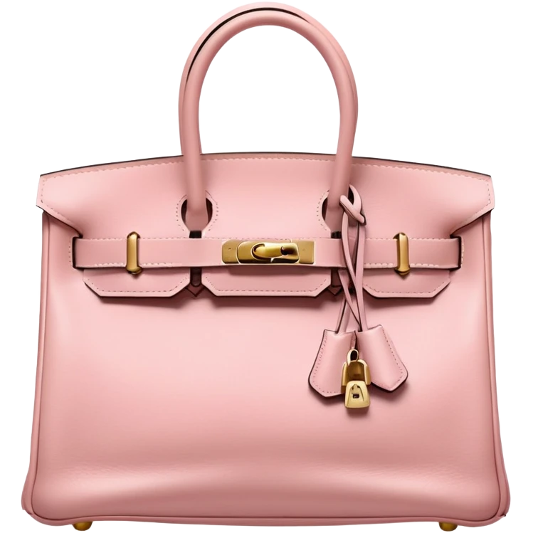 Birkin bag light pink  emoji