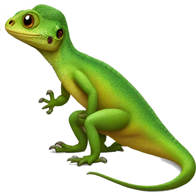 fancy lizard   emoji