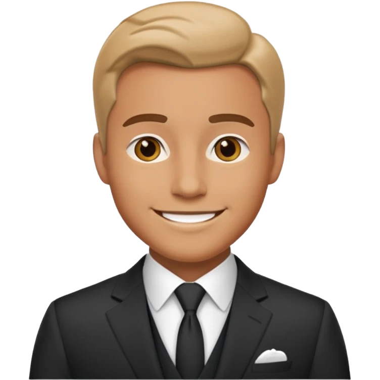gentlemen vibe suit men emoji