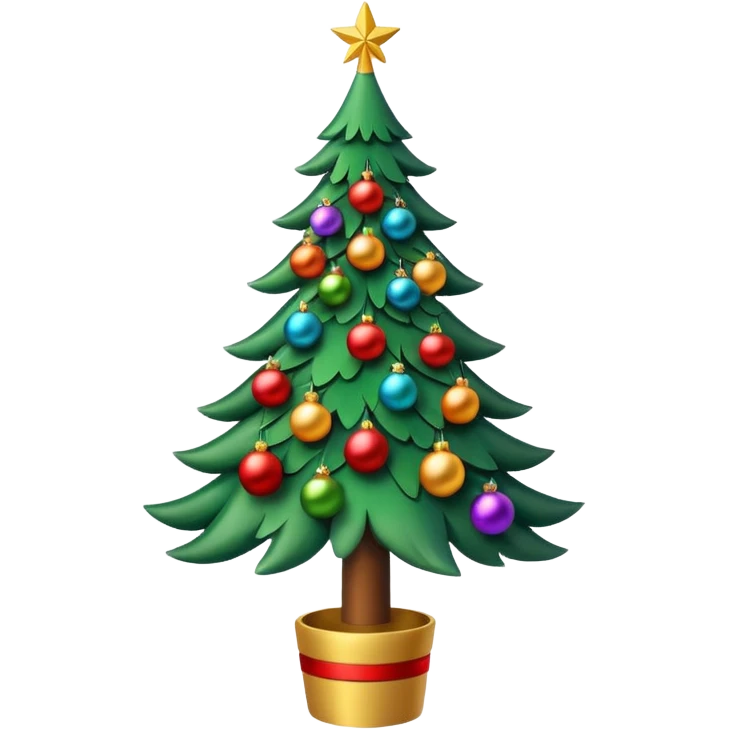 tall christmas tree emoji