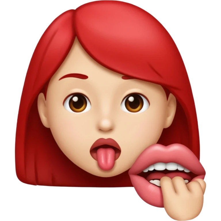 Licking lips emoji emoji