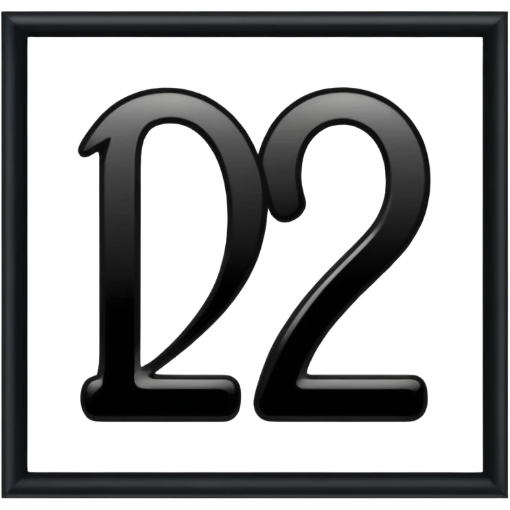 Number 1-2 emoji