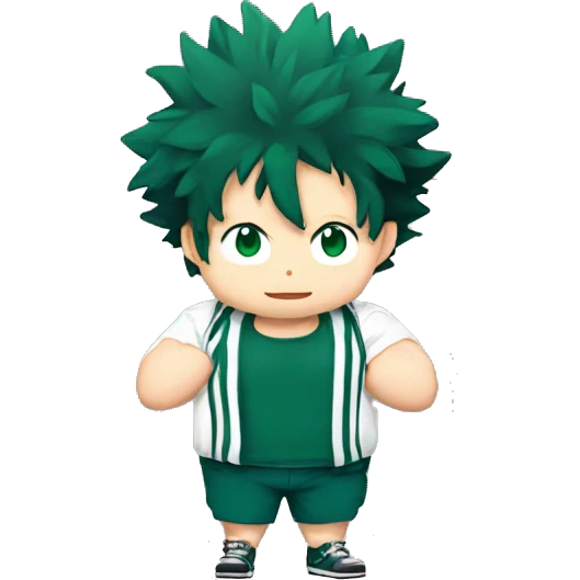 fat izuku midoriya  emoji