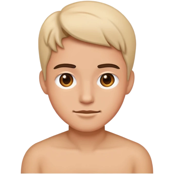shoulder shot portrait of a person emoji