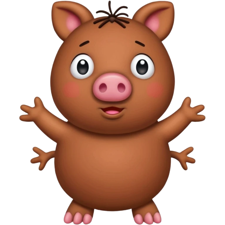 pepa pig kaka gedaan emoji