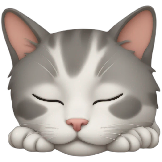 sleeping cat emoji