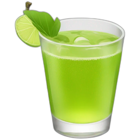 moaï-drinking-chartreuse emoji