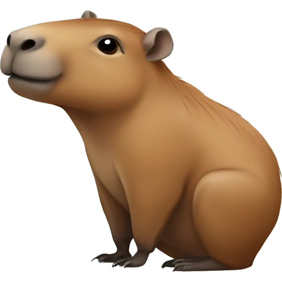 capibara tomando mate emoji