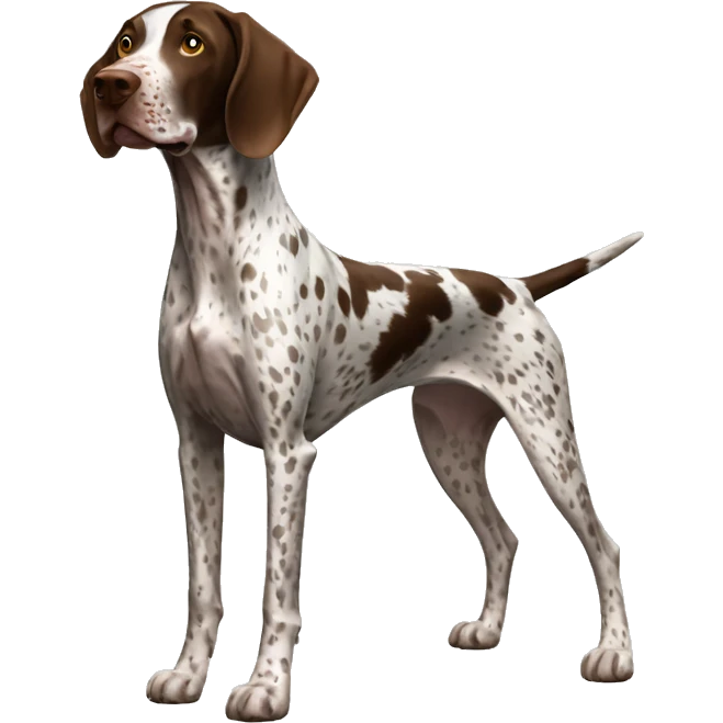 German Shorthaired Pointer Dog Breed Full Body emoji