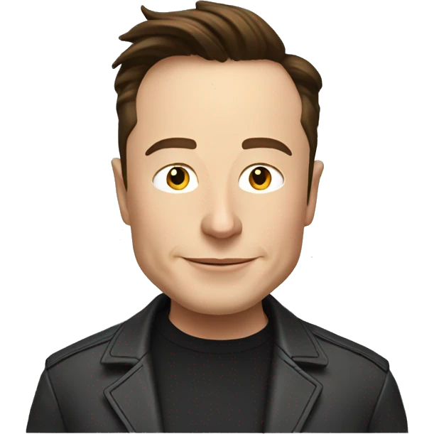Elon Musk emoji