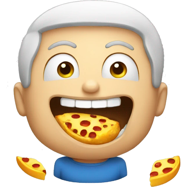 Hungry person emoji
