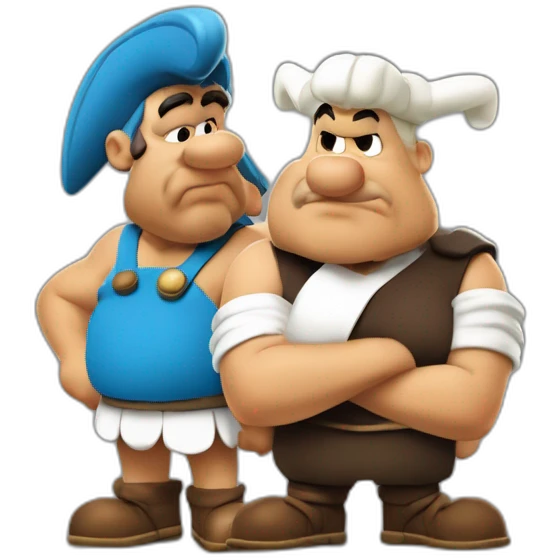 Astérix et Obelix emoji