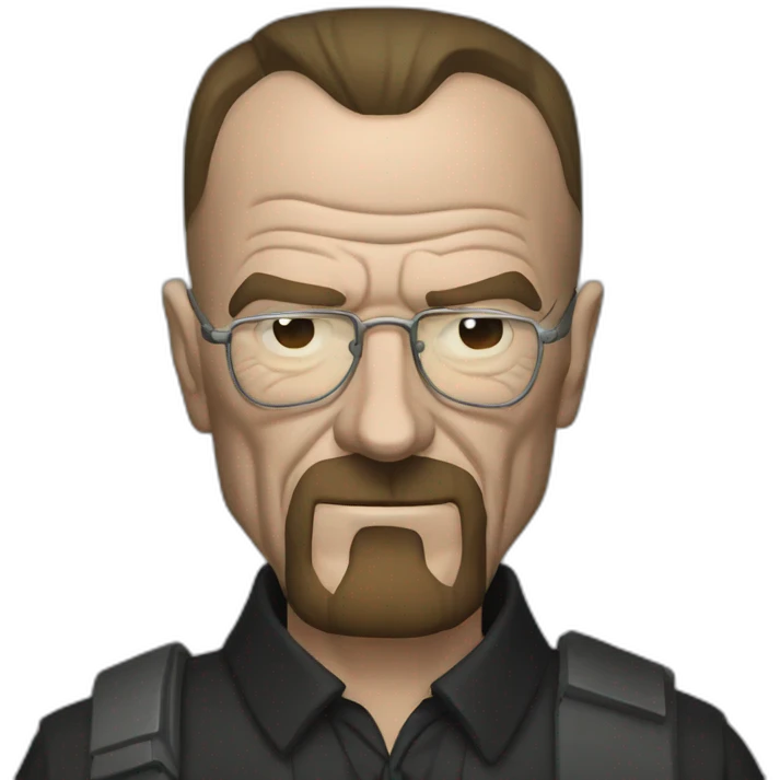 Walter white as batman emoji