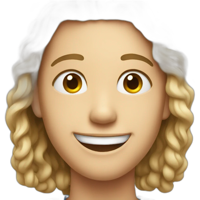 A person smiling emoji