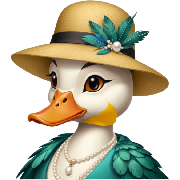 socialite duck emoji