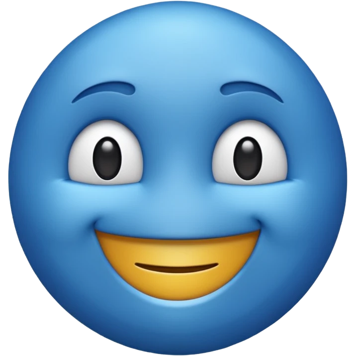 Blue emoji meme emoji