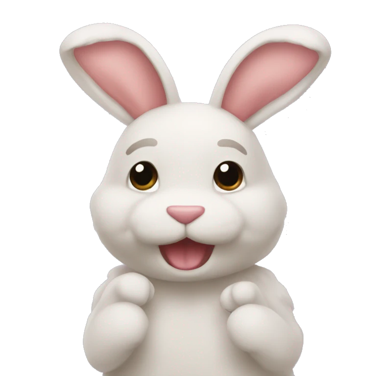 🤍🐰 emoji