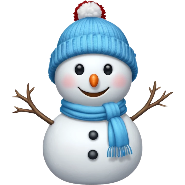 BONECO DE NEVE emoji