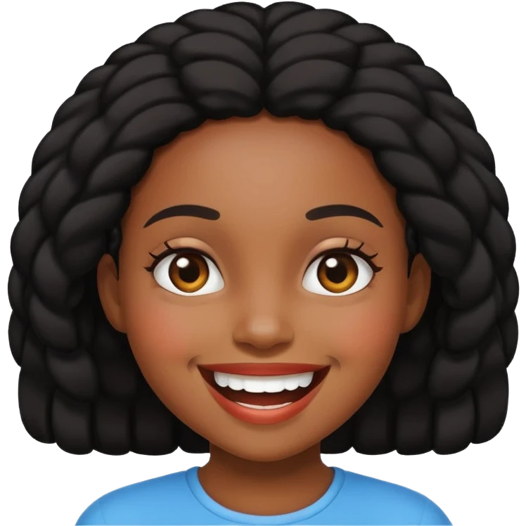 Black girl  emoji