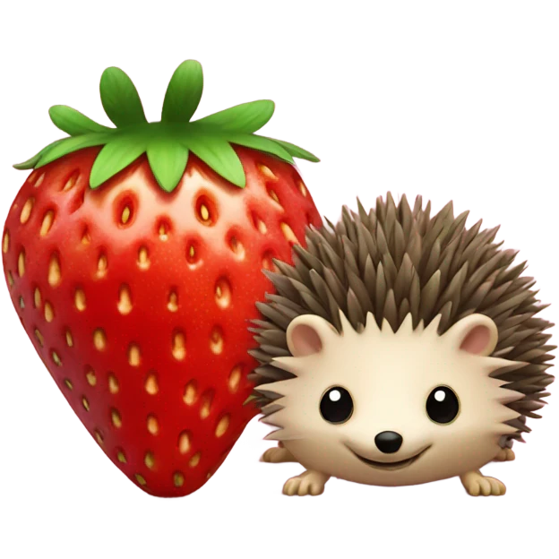 🍓🦔 emoji