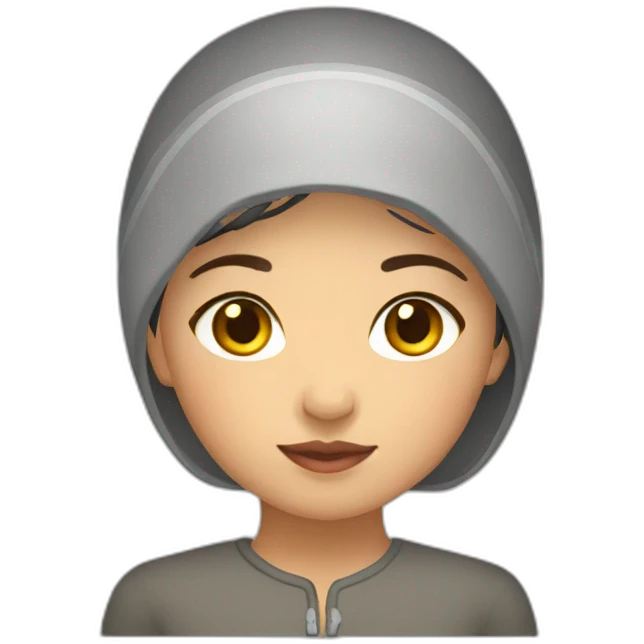 Kyrgyz girl emoji