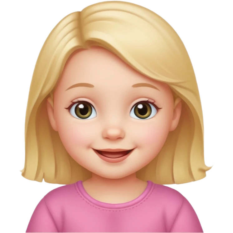Baby girl emoji