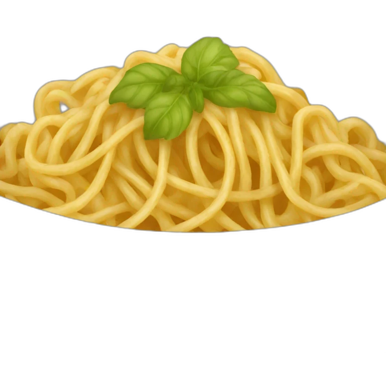 Spaghetti bowl emoji