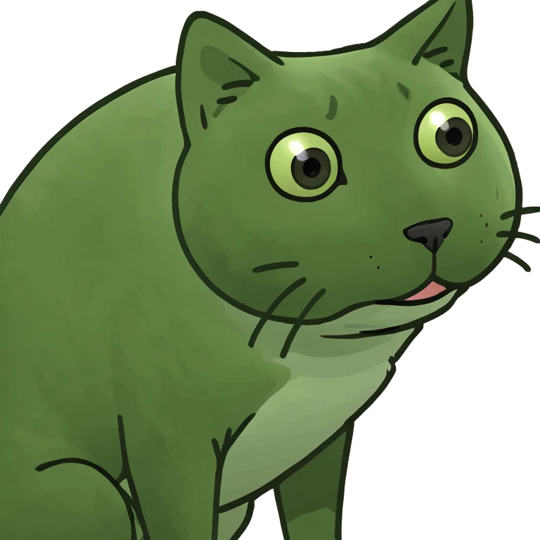 Cat pooping  emoji