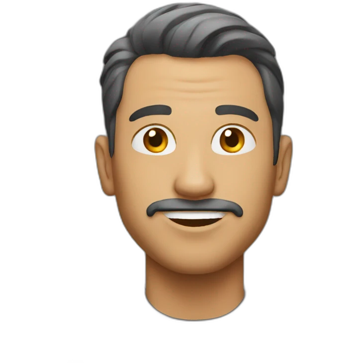 Man outing emoji
