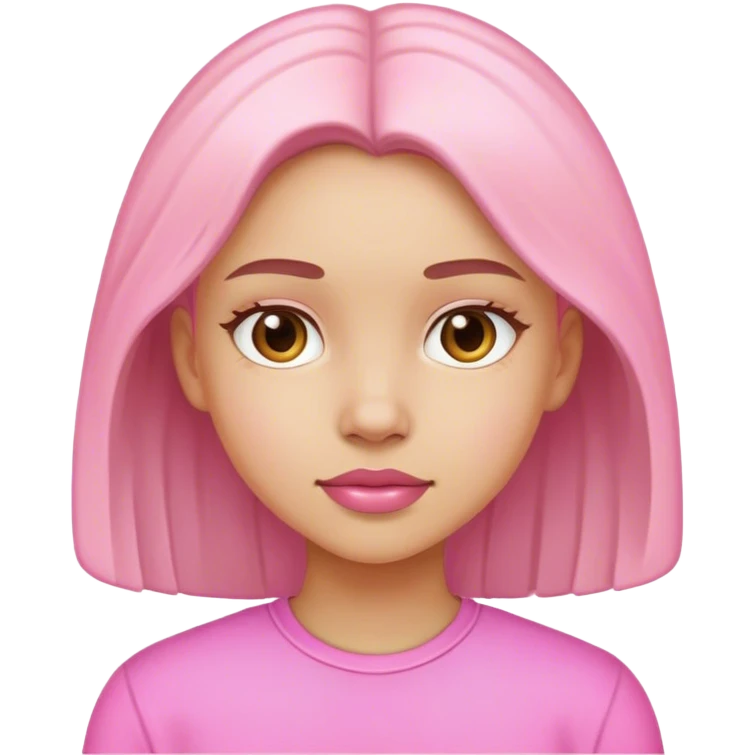 girl pink emoji