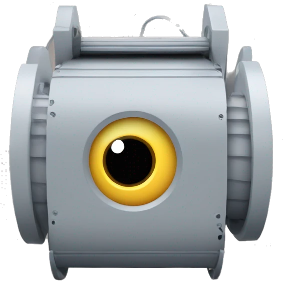 3D printer spool with eyes emoji