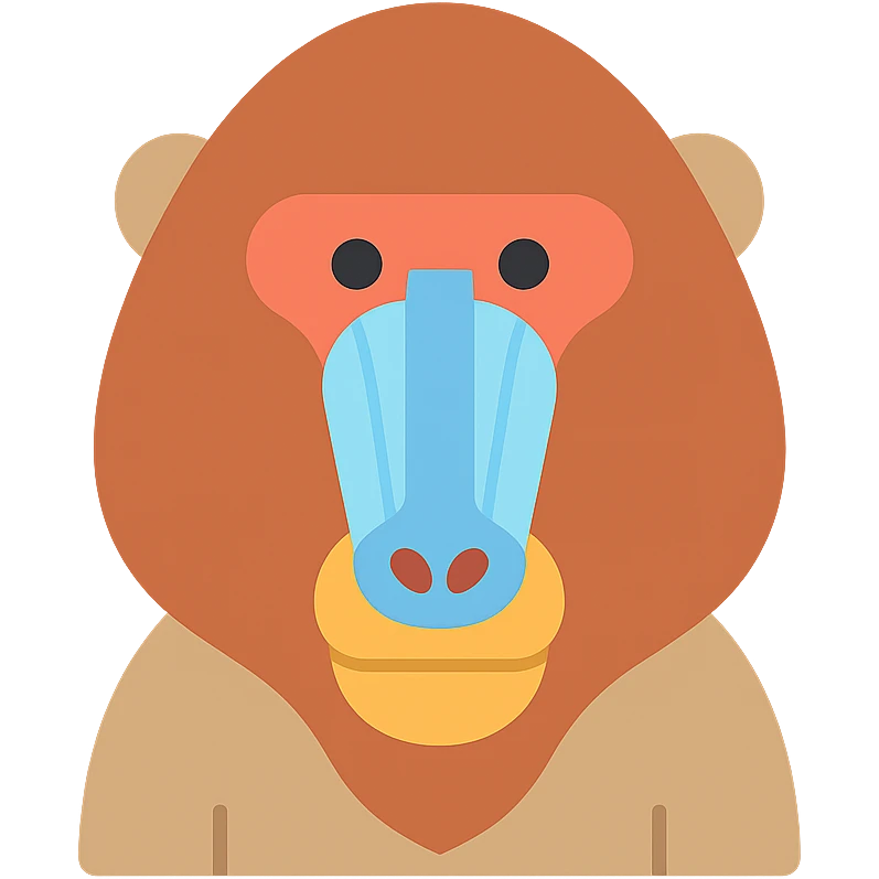 Baboon emoji