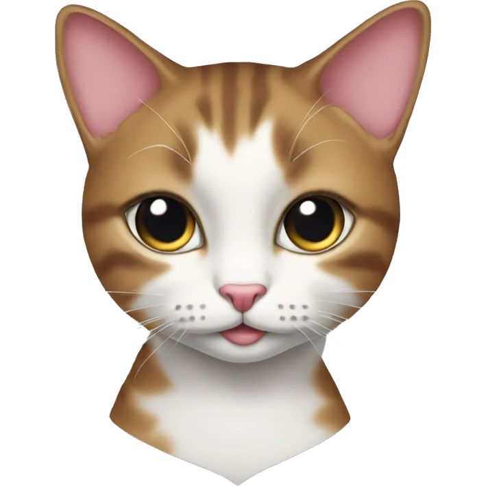 coquette cat emoji